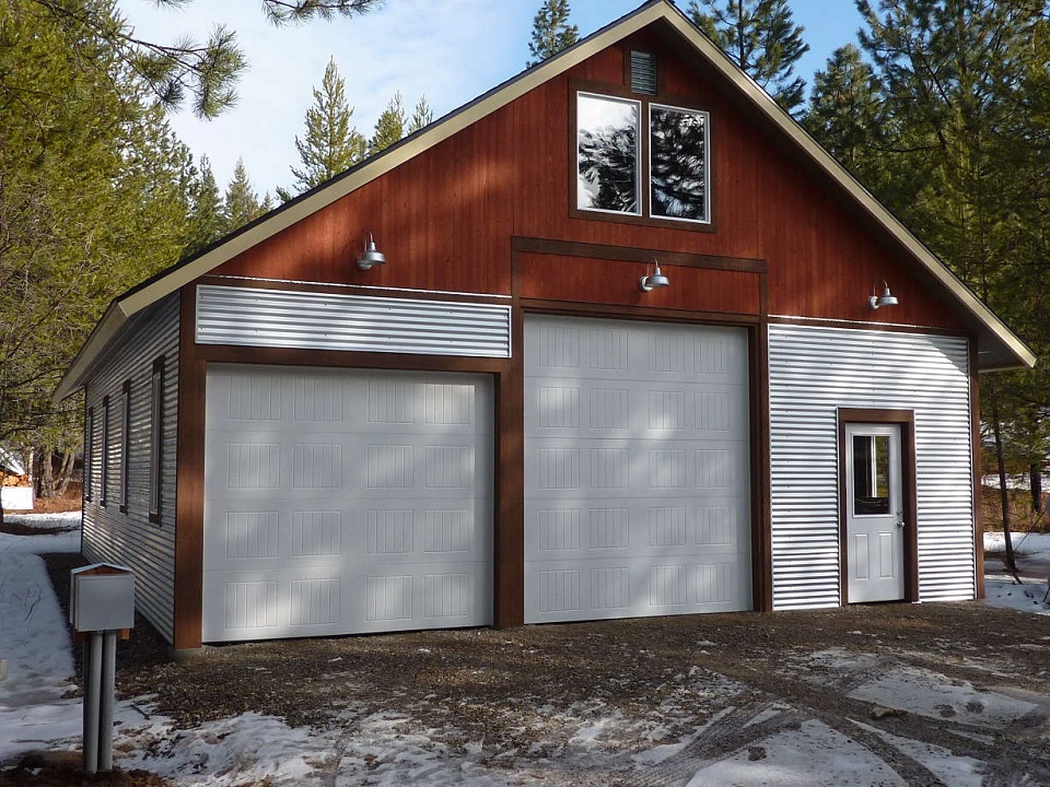 timberframe barn completed photo